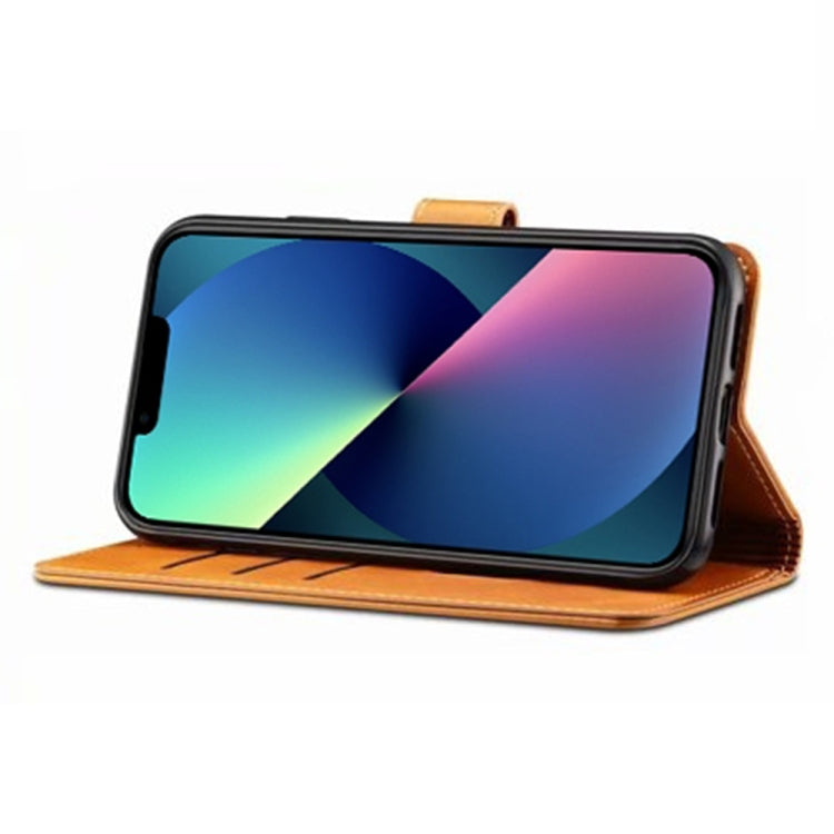 For iPhone 14 GUSSIM Horizontal Flip Leather Phone Case