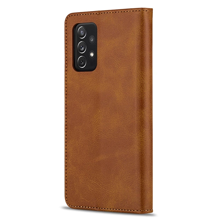 For Samsung Galaxy A13 5G / 4G GUSSIM Horizontal Flip Leather Phone Case