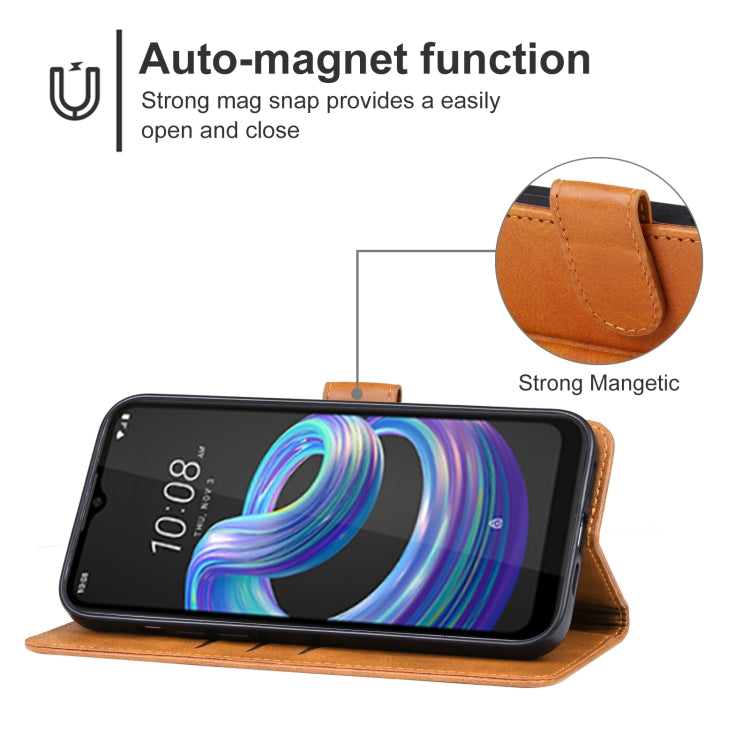 For HTC Wildfire E3 lite Leather Phone Case