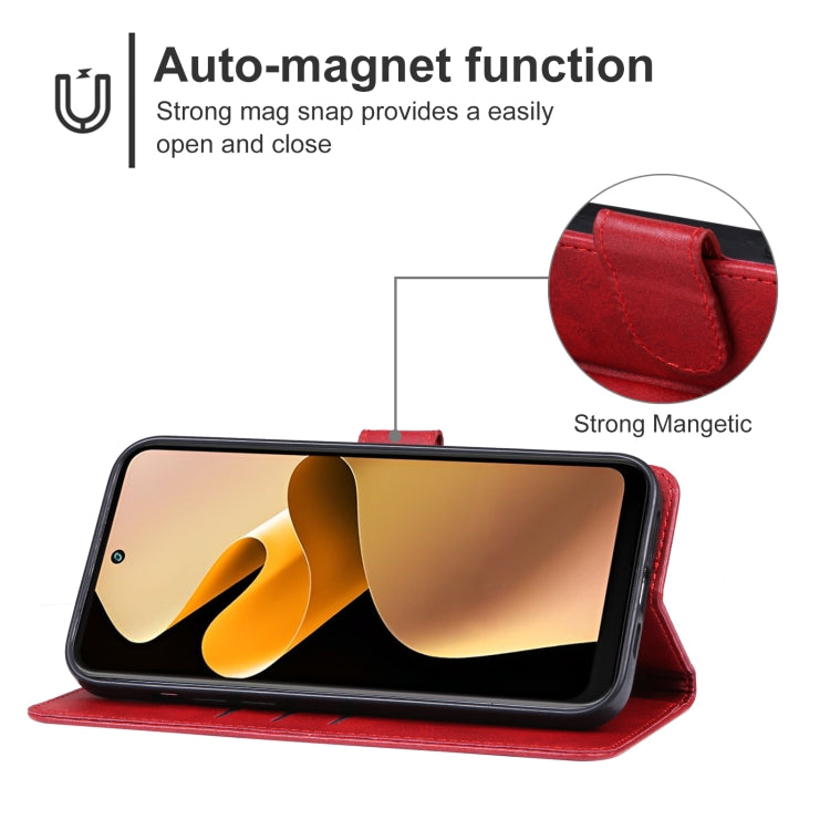 For Lava Blaze 2 Leather Phone Case