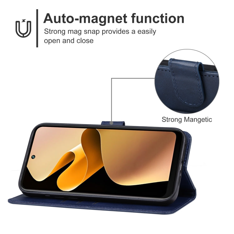 For Lava Blaze 2 Leather Phone Case