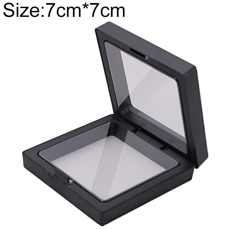 PE Film Antioxidant Jewelry Storage Box, Specification:7x7cm Ring and Stud Box