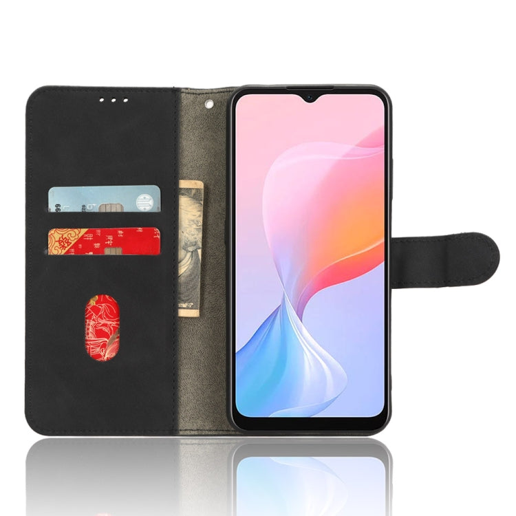 For Blackview A85 Skin Feel Magnetic Flip Leather Phone Case