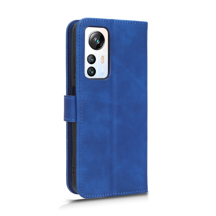 For Blackview A85 Skin Feel Magnetic Flip Leather Phone Case