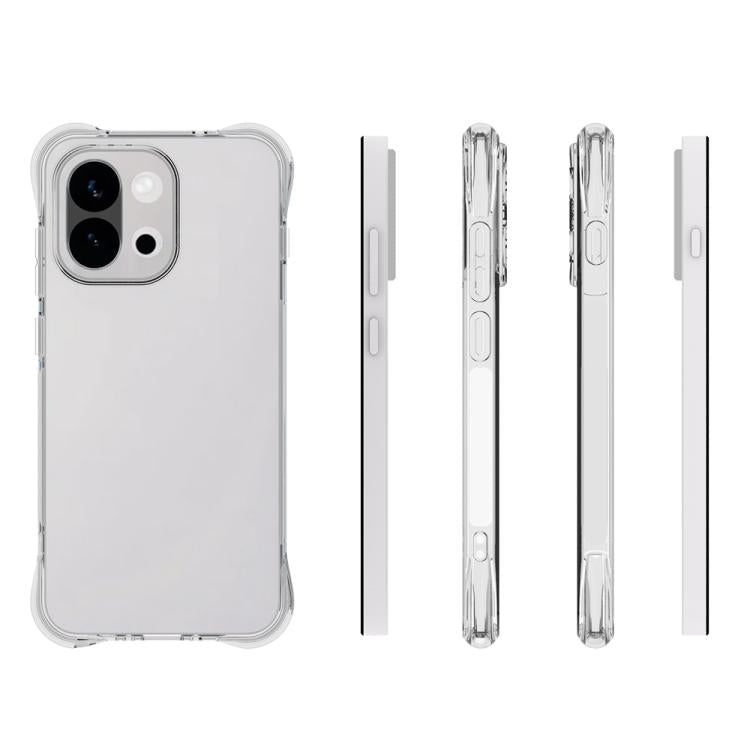 For OnePlus 13T Shockproof Non-slip Thickening TPU Phone Case - Transparent