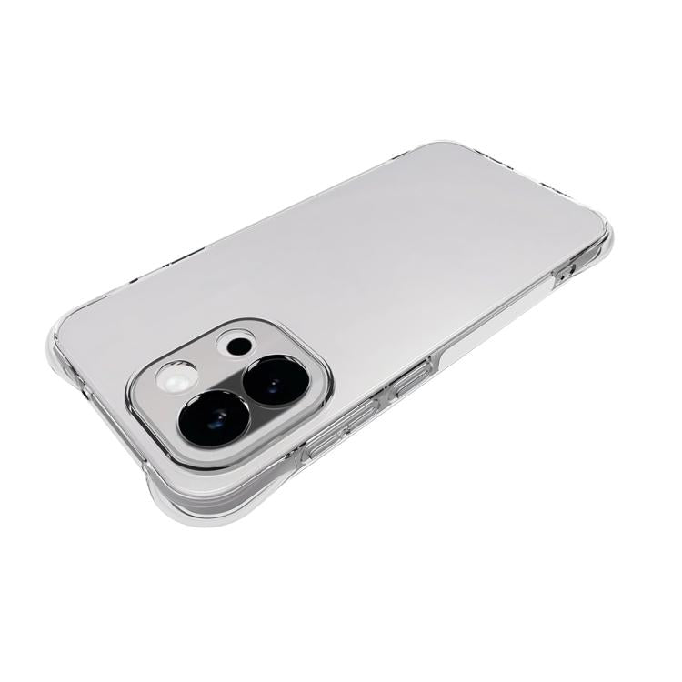 For OnePlus 13T Shockproof Non-slip Thickening TPU Phone Case - Transparent