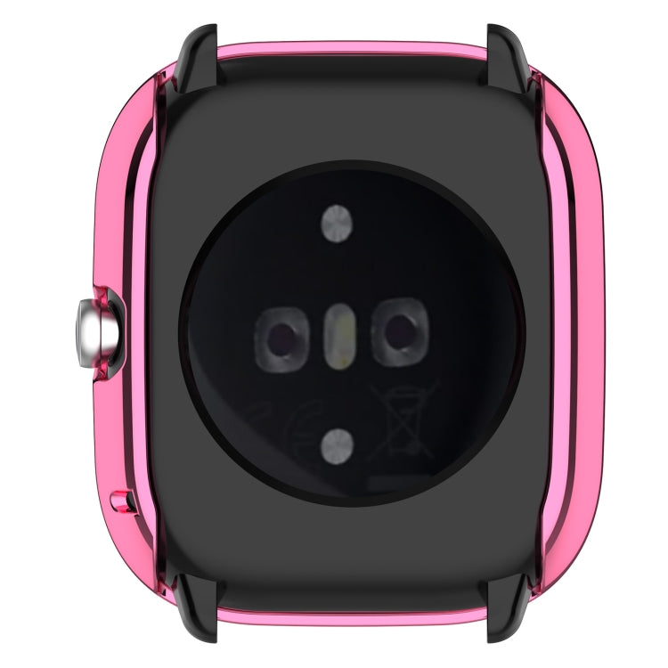 For Amazfit GTS4 Mini Full Coverage TPU Electroplating Watch Protective Case