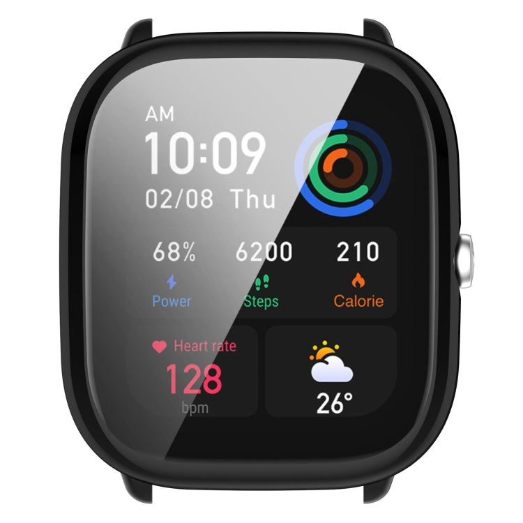 For Amazfit GTS4 Mini Full Coverage TPU Electroplating Watch Protective Case