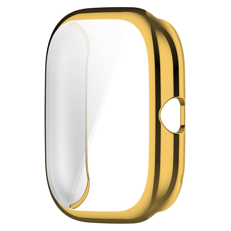 For Amazfit GTS4 Mini Full Coverage TPU Electroplating Watch Protective Case