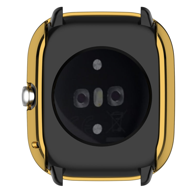 For Amazfit GTS4 Mini Full Coverage TPU Electroplating Watch Protective Case