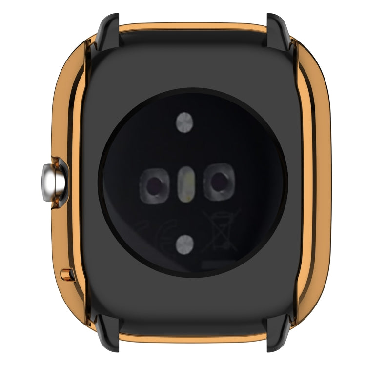 For Amazfit GTS4 Mini Full Coverage TPU Electroplating Watch Protective Case