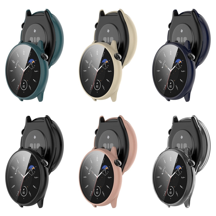 For Amazfit GTR Mini PC + Tempered Film Integrated Watch Protective Case