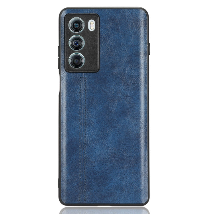 For Motorola Moto G200 5G / Edge S30 Sewing Cow Pattern Skin PC + PU + TPU Phone Case