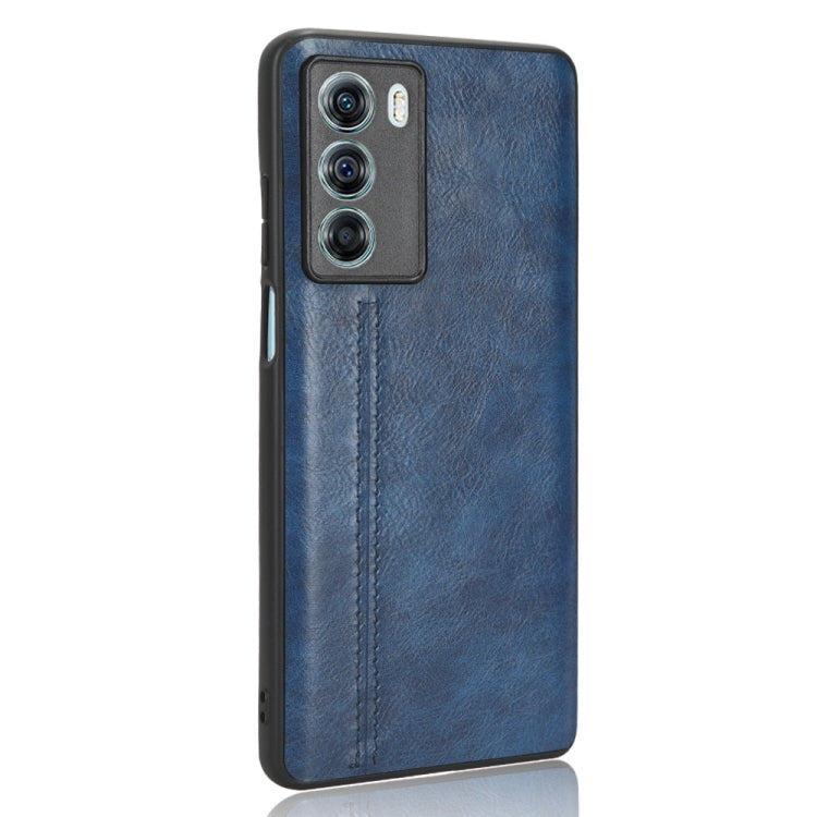 For Motorola Moto G200 5G / Edge S30 Sewing Cow Pattern Skin PC + PU + TPU Phone Case