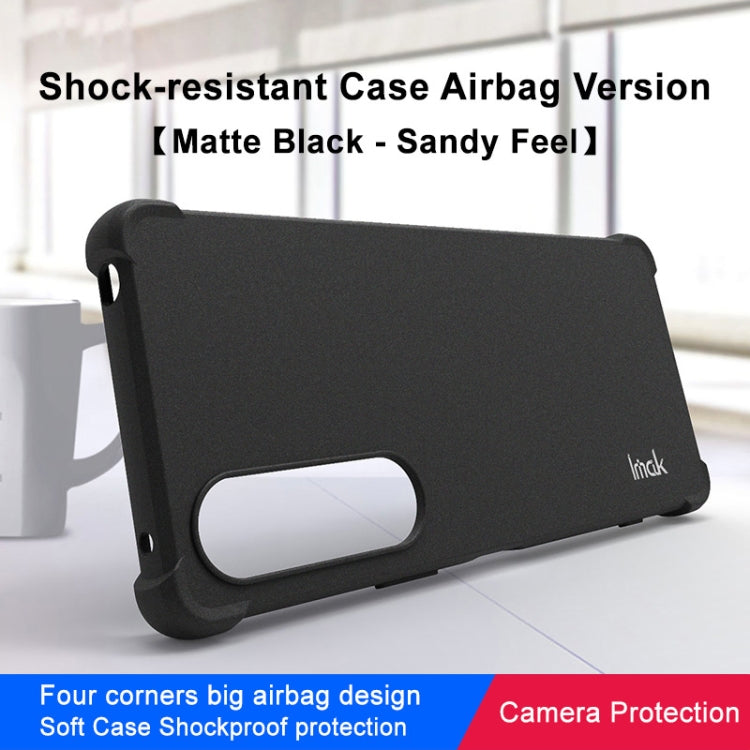 For Sony Xperia 1 V imak Shockproof Airbag TPU Phone Case