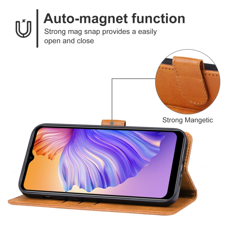 For DOOGEE N50 Leather Phone Case