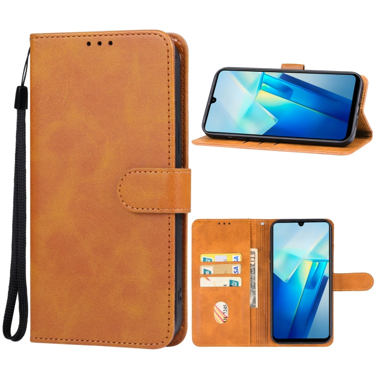 For vivo T2 India Leather Phone Case