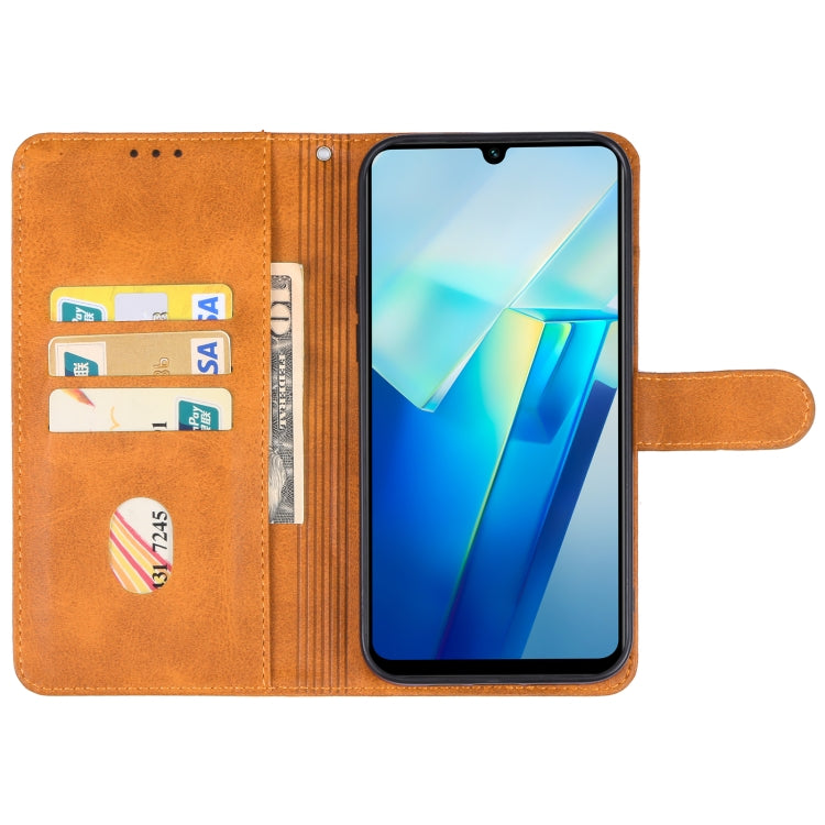 For vivo T2 India Leather Phone Case