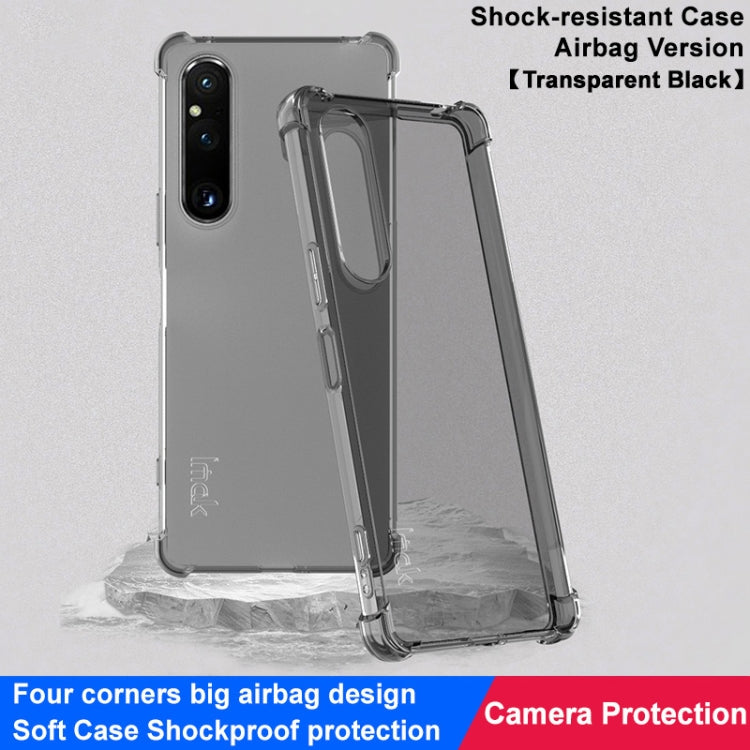 For Sony Xperia 1 V imak Shockproof Airbag TPU Phone Case