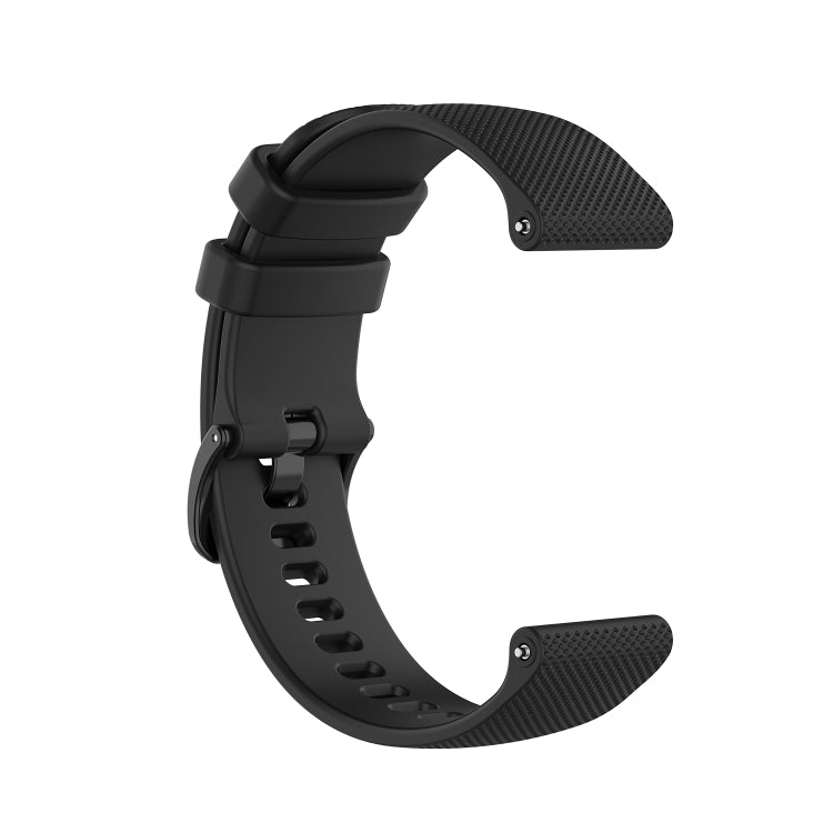 For Honor Watch GS 3i 22mm Small Plaid Texture Silicone Watch Band