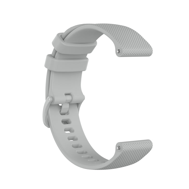 For Honor Watch GS 3i 22mm Small Plaid Texture Silicone Watch Band