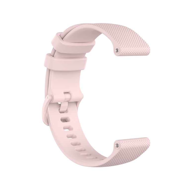 For Honor Watch GS 3i 22mm Small Plaid Texture Silicone Watch Band