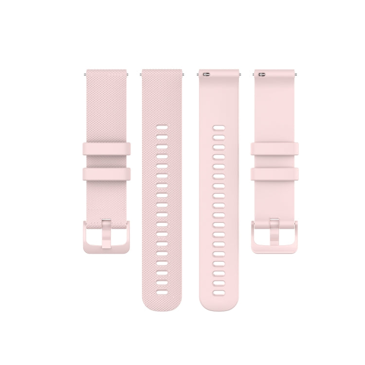 For Honor Watch GS 3i 22mm Small Plaid Texture Silicone Watch Band