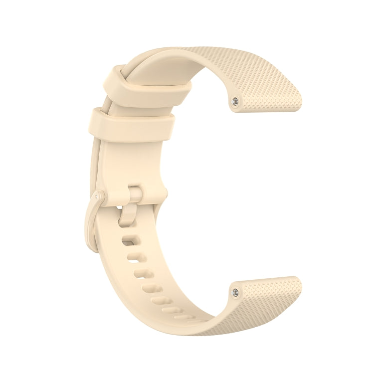 For Honor Watch GS 3i 22mm Small Plaid Texture Silicone Watch Band