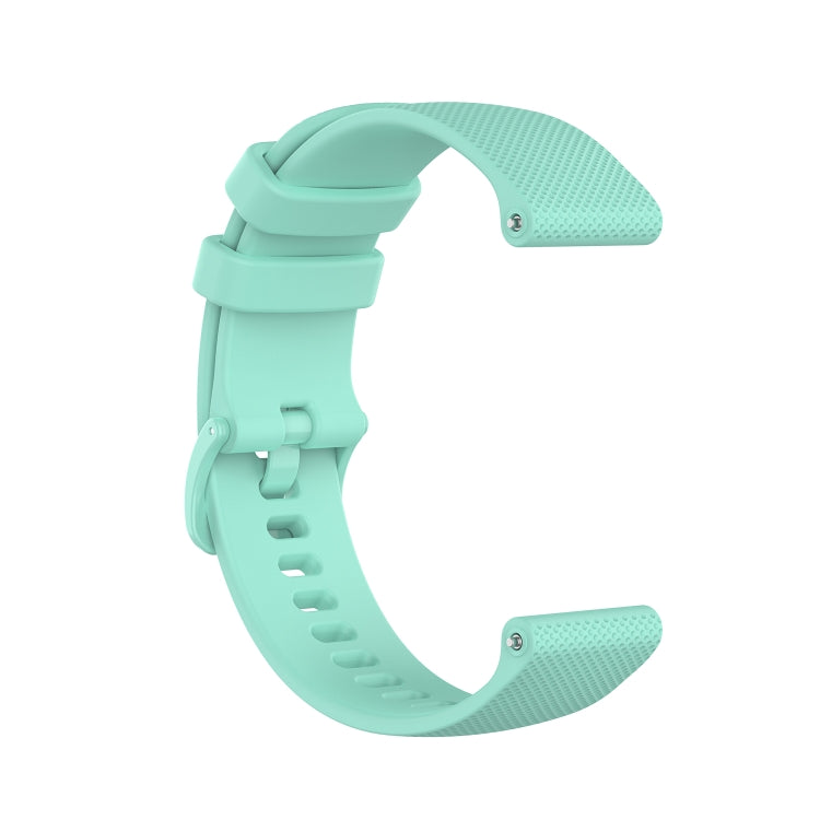 For Honor Watch GS 3i 22mm Small Plaid Texture Silicone Watch Band