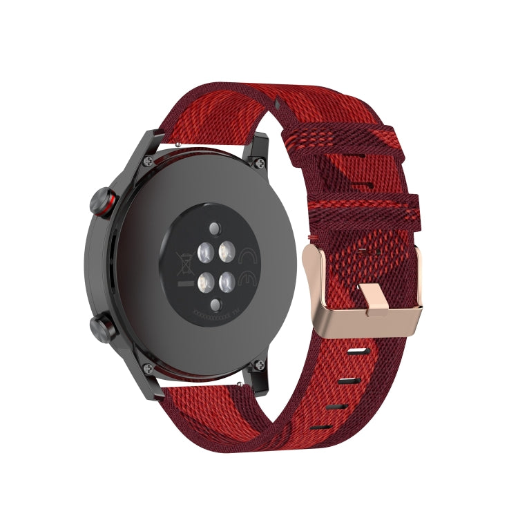 For Honor Watch GS 3i 22mm Nylon Woven Watch Band