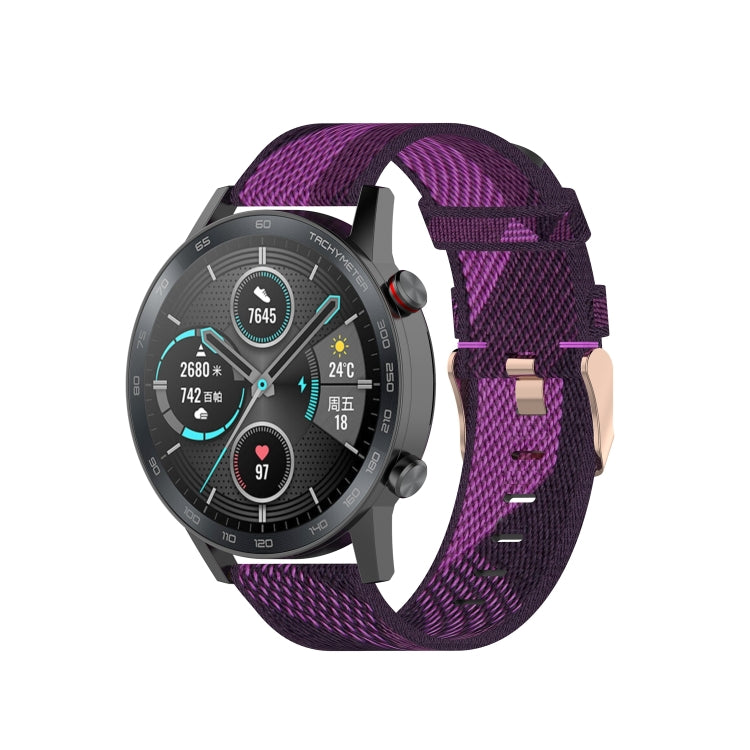 For Honor Watch GS 3i 22mm Nylon Woven Watch Band