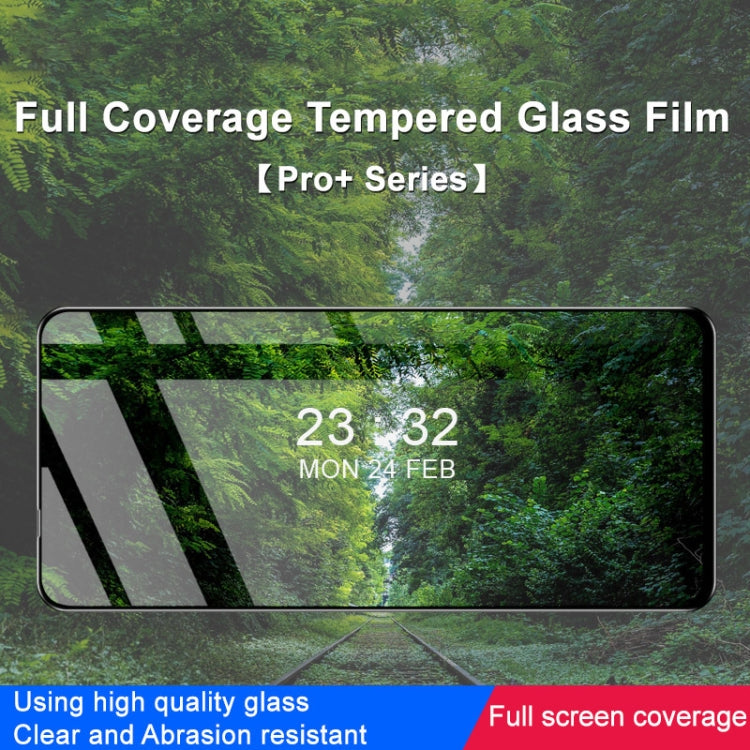 For Motorola Edge 30 Neo 5G imak 9H Surface Hardness Full Screen Tempered Glass Film Pro+ Series