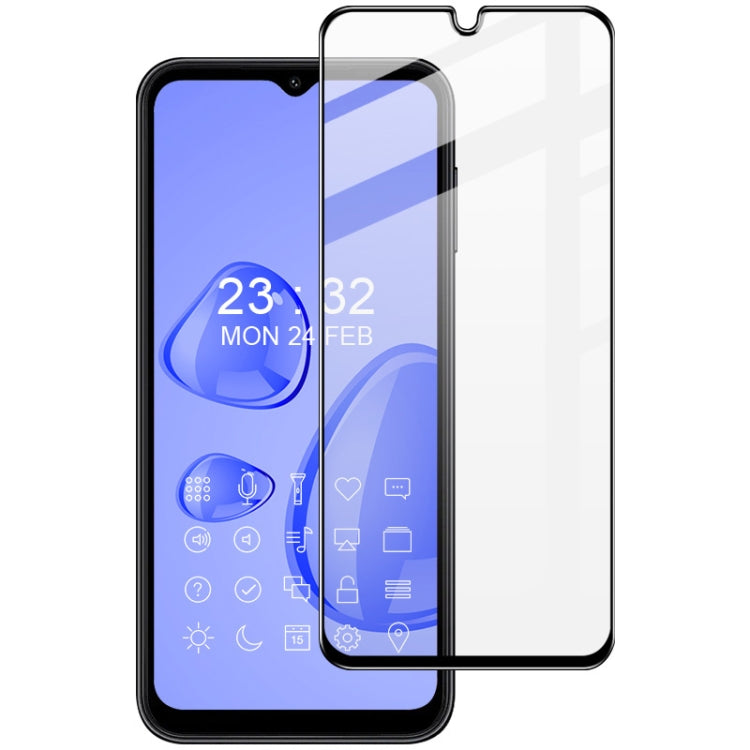 For Samsung Galaxy A14 4G imak 9H Surface Hardness Full Screen Tempered Glass Film Pro+ Series