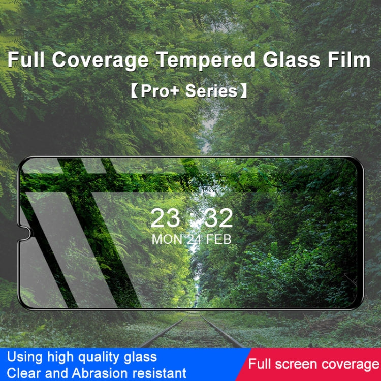 For Samsung Galaxy A14 4G imak 9H Surface Hardness Full Screen Tempered Glass Film Pro+ Series
