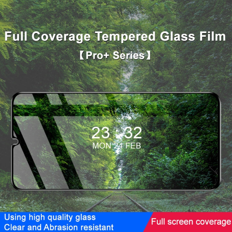 For Samsung Galaxy A24 4G imak 9H Surface Hardness Full Screen Tempered Glass Film Pro+ Series