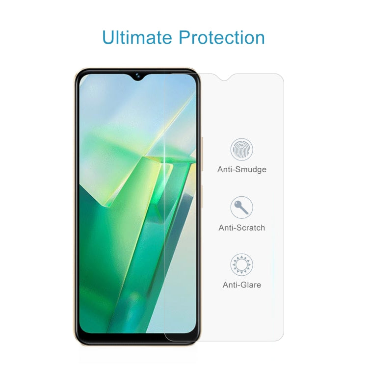 For vivo T2x India 0.26mm 9H 2.5D Tempered Glass Film