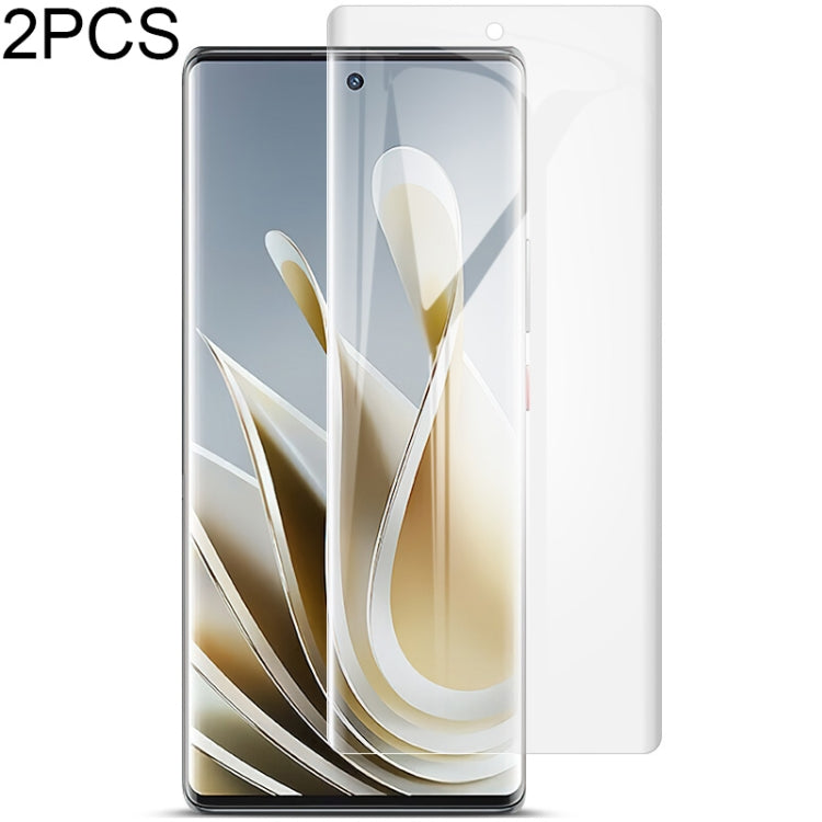 For ZTE nubia Z50 5G 2pcs imak Curved Full Screen Hydrogel Film Front Protector