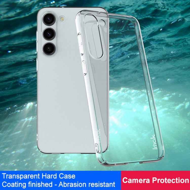 For Samsung Galaxy S23+ 5G imak Wing II Pro Series Wear-resisting Crystal Phone Case(Transparent)