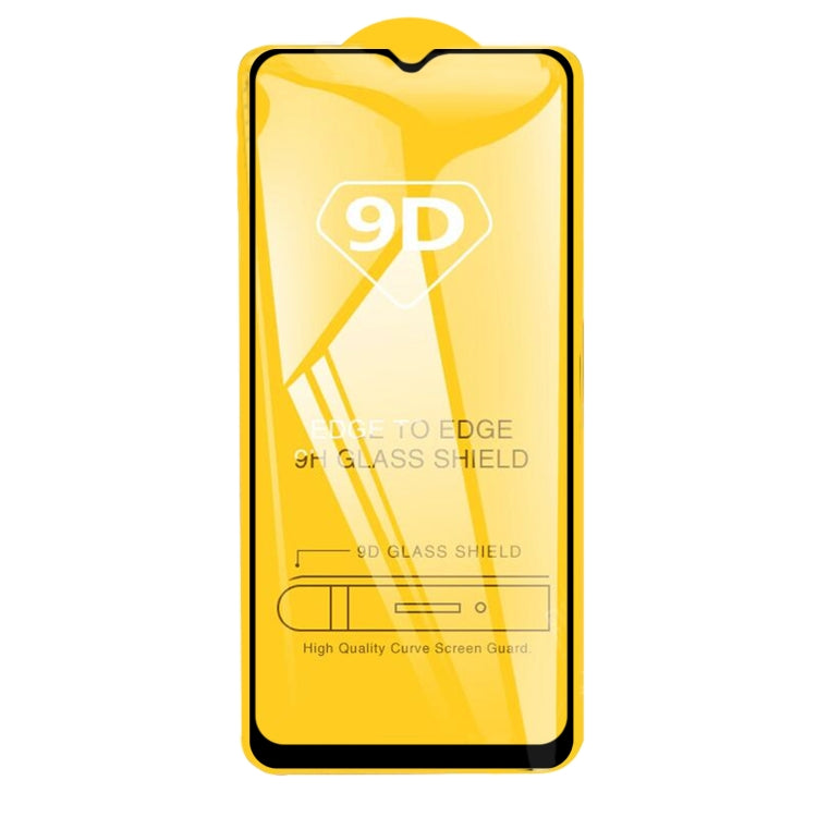 For vivo T2x India 25pcs 9D Full Glue Full Screen Tempered Glass Film