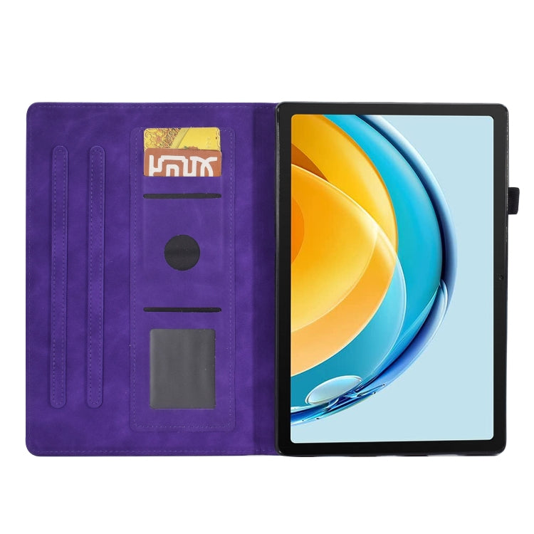 For Huawei Matepad SE 10.4 2022 Tower Embossed Leather Tablet Case