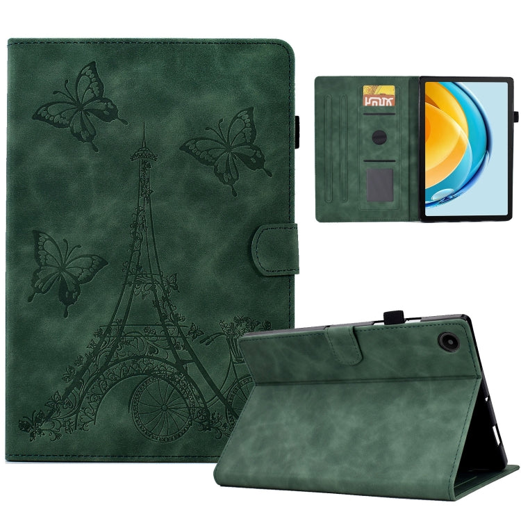 For Huawei Matepad SE 10.4 2022 Tower Embossed Leather Tablet Case