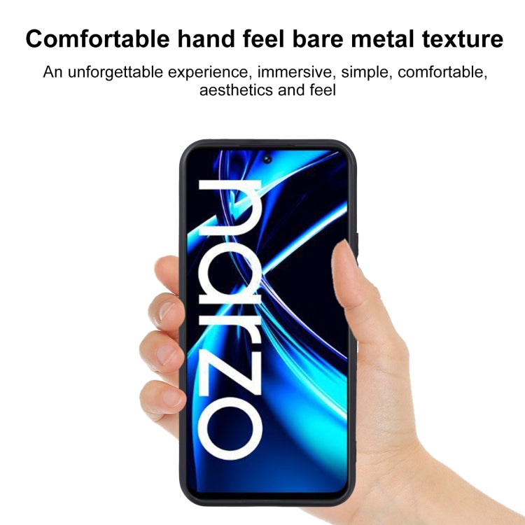 For Realme narzo N55 TPU Phone Case(Black)