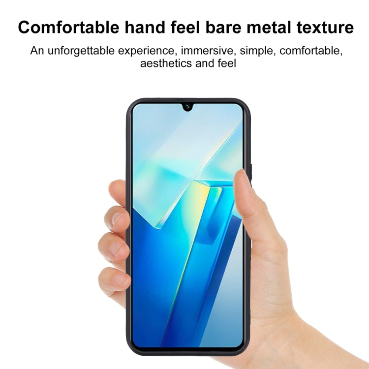 For vivo T2 India TPU Phone Case(Black)