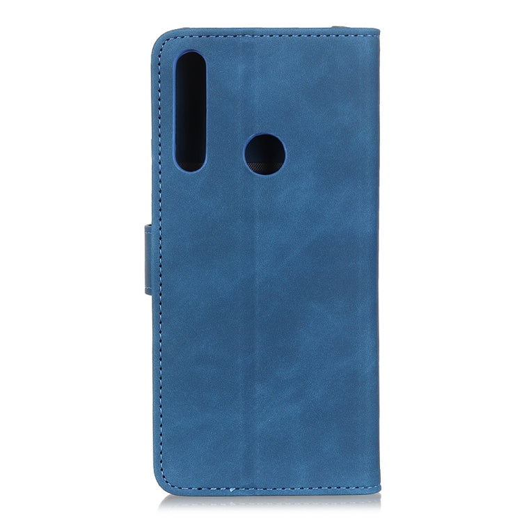 For Huawei Y6P KHAZNEH Retro Texture PU + TPU Horizontal Flip Leather Case with Holder & Card Slots & Wallet