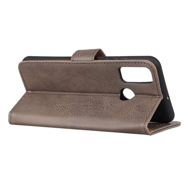 For Samsung Galaxy M30s / M21 KHAZNEH Cowhide Texture Horizontal Flip Leather Case with Holder & Card Slots & Wallet