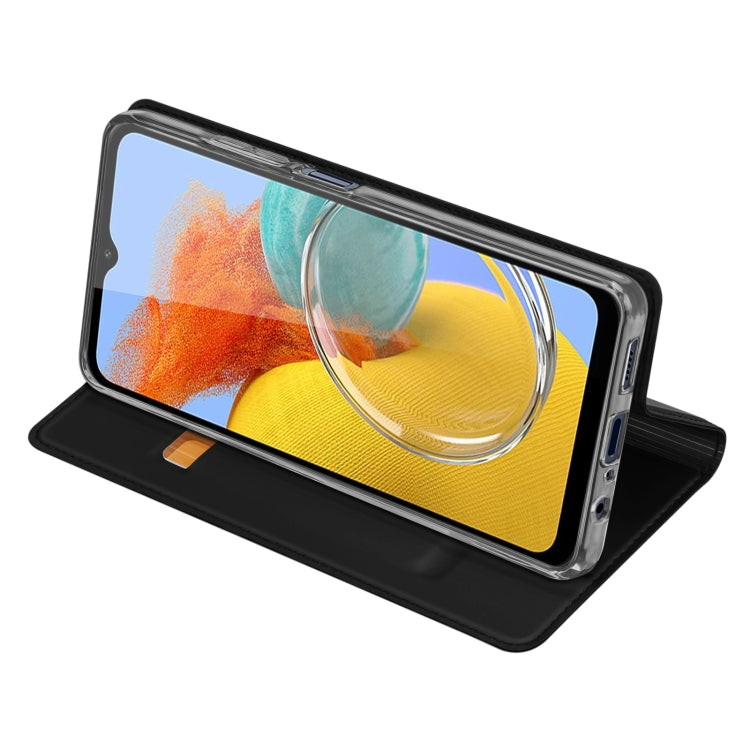For Samsung Galaxy M14 DUX DUCIS Skin Pro Series Flip Leather Phone Case