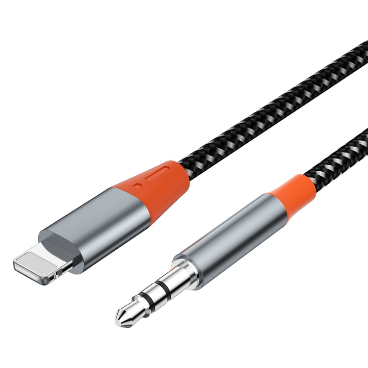 WIWU YP06 8 Pin to 3.5mm Audio Cable, Length:1.2m