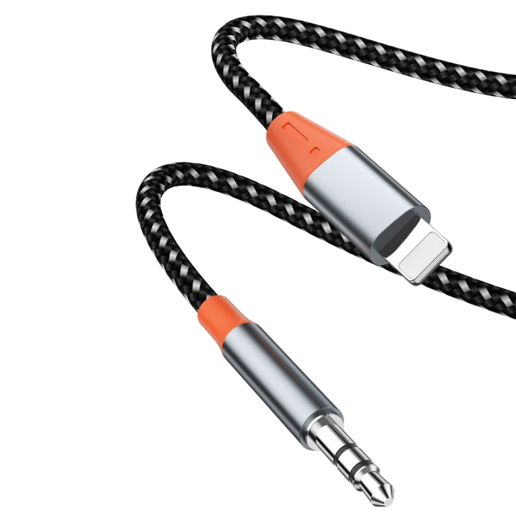 WIWU YP06 8 Pin to 3.5mm Audio Cable, Length:1.2m