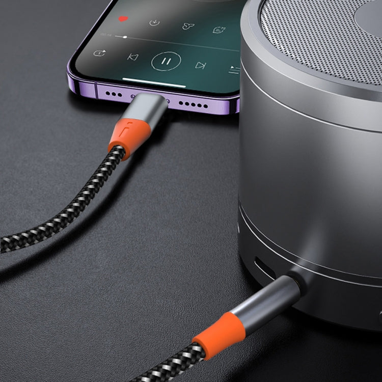 WIWU YP06 8 Pin to 3.5mm Audio Cable, Length:1.2m