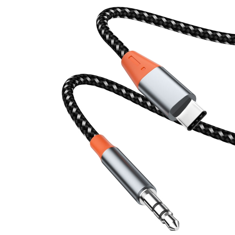 WIWU YP07 USB-C/Type-C to 3.5mm Audio Cable, Length:1.2m